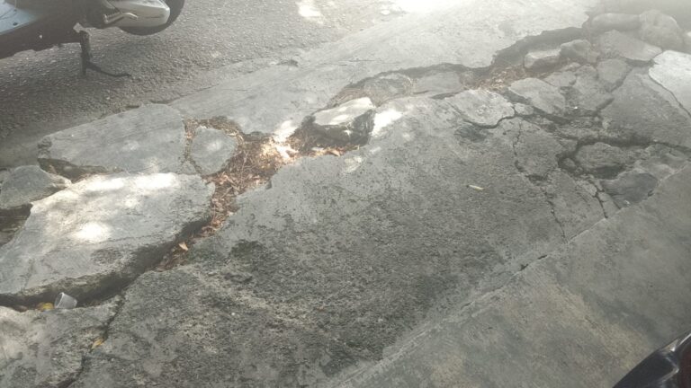 ACERAS AFECTADAS